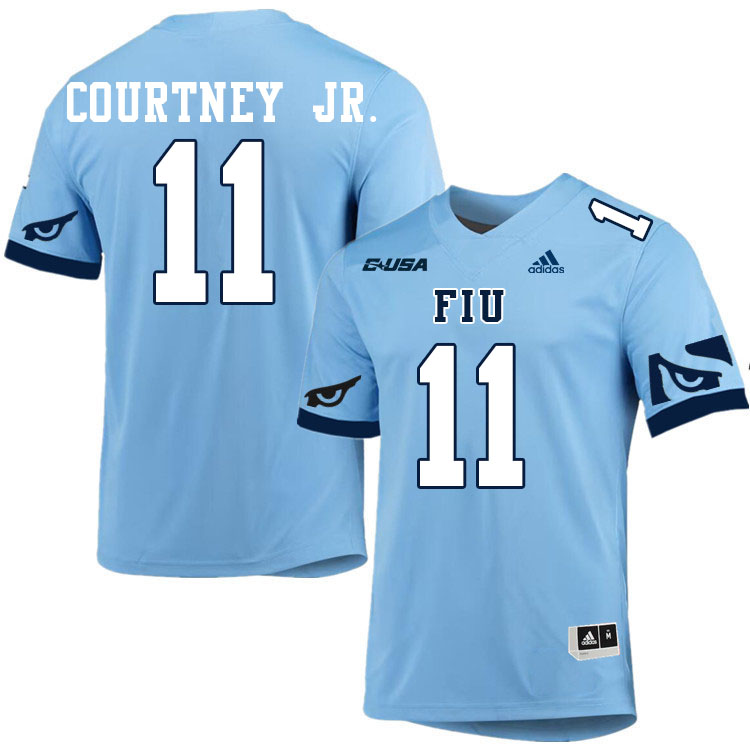 #11 Percy Courtney Jr. FIU Jersey, Florida International University Panthers Football Jersey-Light B #11 Percy Courtney Jr. FIU Jersey, Florida International University Panthers Football Jersey-Light B